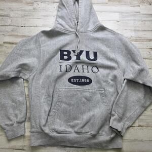 BYU Idaho Hoodie Sweatshirt Brigham Young University Size XS MV Sport - VTG